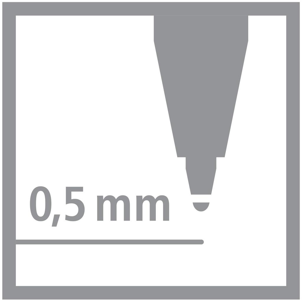 Stabilo Bionic Worker Water-Based Ballpoint Pen, 0.5mm, 4 Colors, 2018S-4-001