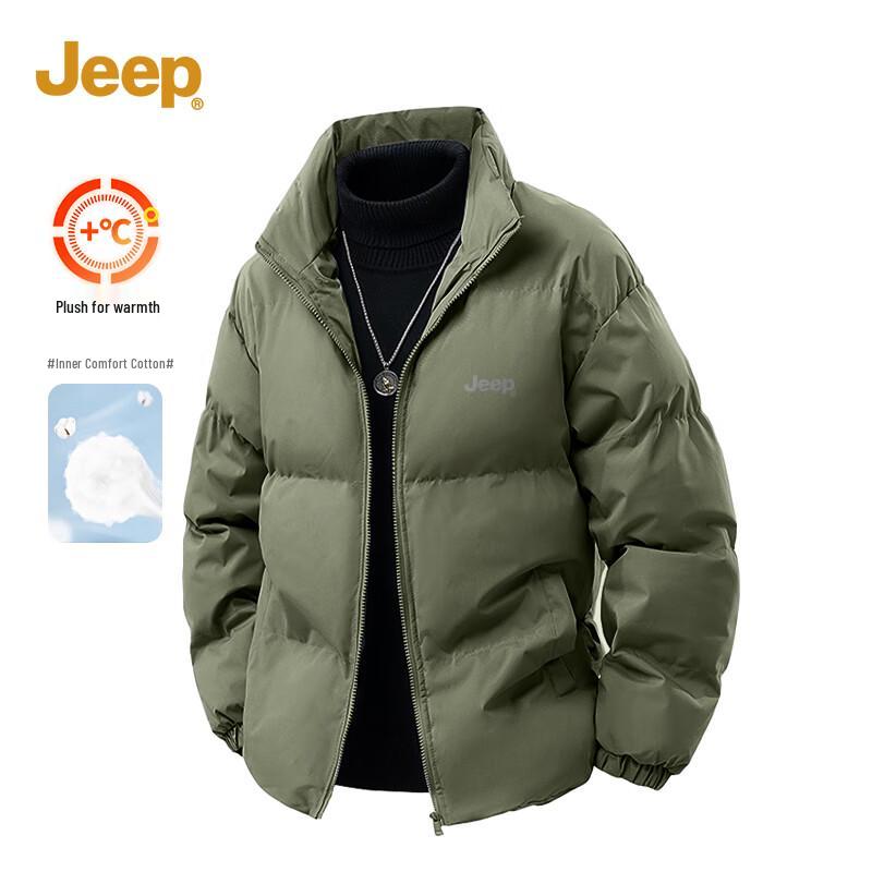 JEEP Men's Heavyweight Padded Winter Jacket
