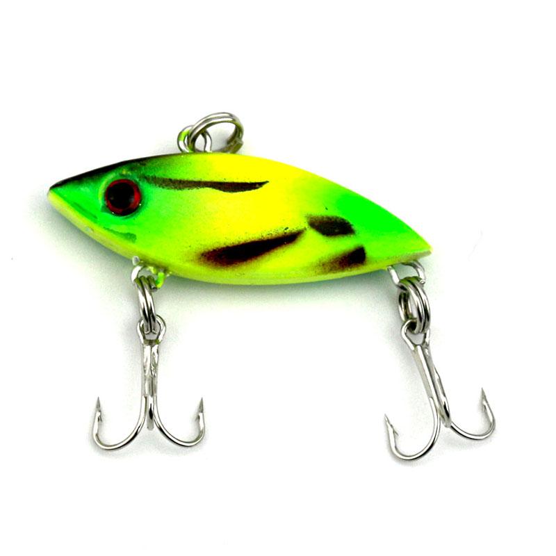 1ks Hengjia 2,8g/4cm minihra VIB Fishing Lure Plastový wobbler Rybářské potřeby