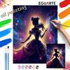 Disney Princess Galaxy Painting Kit Home Decor Craft Perfect Gift Idea for Art Lovers