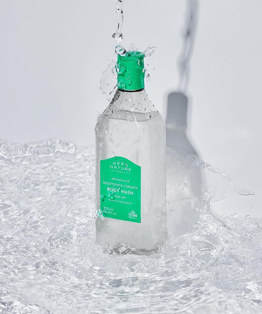 Mildly Acidic Houttuynia Cordata Body Wash for Back and Chest Acne 500ml