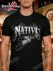 Native Spirit Unisexs Vintage Native AmericanInspired Feather Tribal Graphic TShirt Casual Breathable Tee Stylish Summer Top