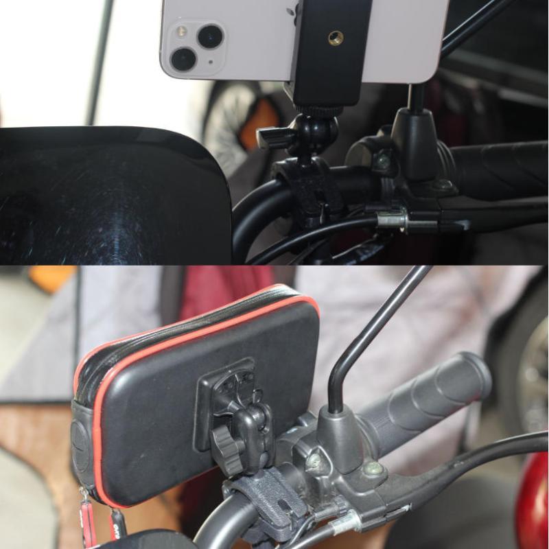 Durable 1Pcs Mic Microphones Music Stand, With Handy Adjustable Phone Holder Attachment