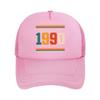 Classic  Vintage Stripe Typograp Mesh Baseball Cap For Womens Unisex FeUnisex Beach Dad Hat Hip Hop