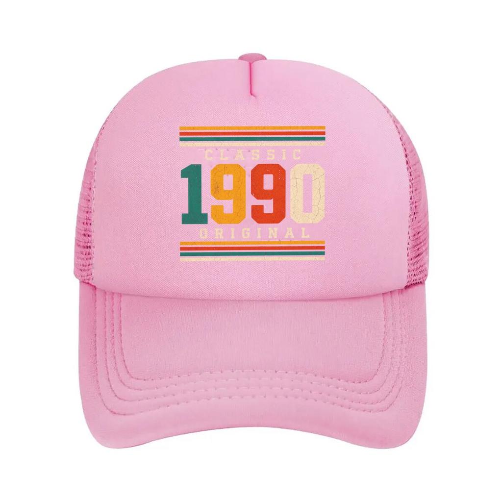 Classic Vintage Stripe Typograp Mesh Baseball Cap For Womens Unisex FeUnisex Beach Dad Hat Hip Hop