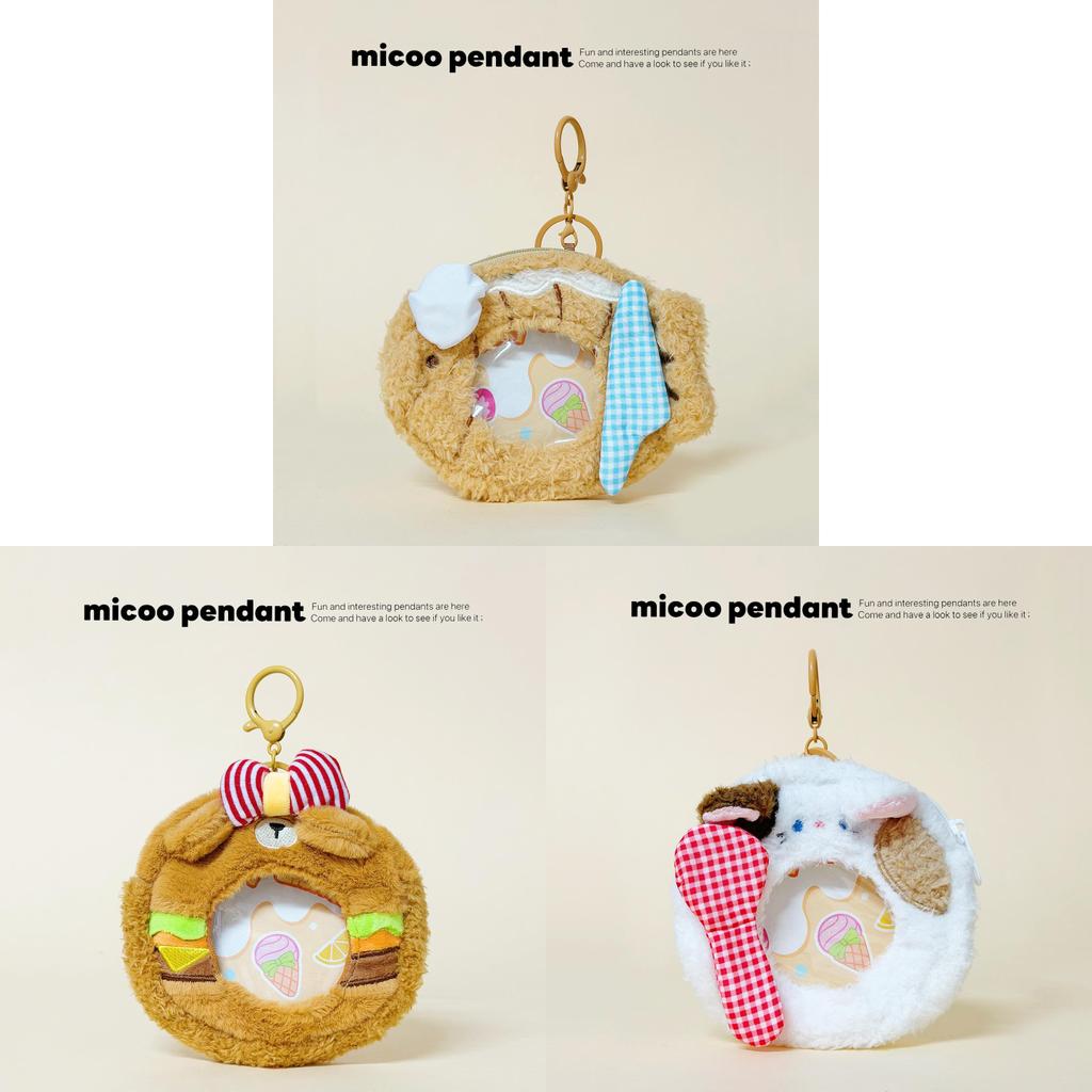 Cute Cartoon Plush Cat Key Holder With Storage Bag For Party And Anniversary