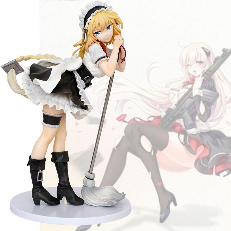 Adorable Pvc Girl's Frontline Gr G36 Maid Figure 22cm Height Collectible Anime Doll