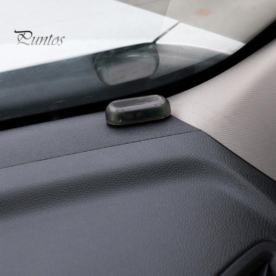 Varovná kontrolka solárního napájení automobilu Simulovaná fiktivní výstražná kontrolka LED proti krádeži Blikající bezpečnostní kontrolka Kontrolka proti krádeži automobilu s nabíjením USB