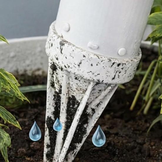 Spinning Windmill Plant Waterer Planter Insert Windmill Hydrator Decorative Automatic Plant Irrigation Spike for Indoor Outdoor Potted