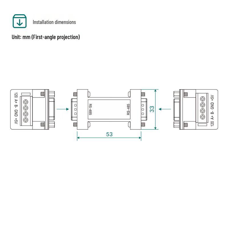 Maiwei RS485/422 High-Speed Isolated Repeater