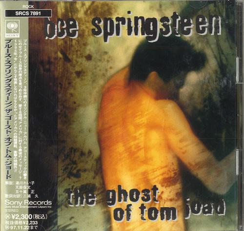 

CD BRUCE SPRINGSTEEN - Ghost Of Tom Joad SRCS7891 Sony 1995 Япония Рок Б/у