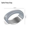 Garlic Mincer and Chopper - Manual Ring Slicing Tool for Kitchen