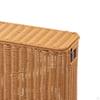 Imitation Rattan Basket Decorative Multifunction with Lid Hand Woven Sundries Container for