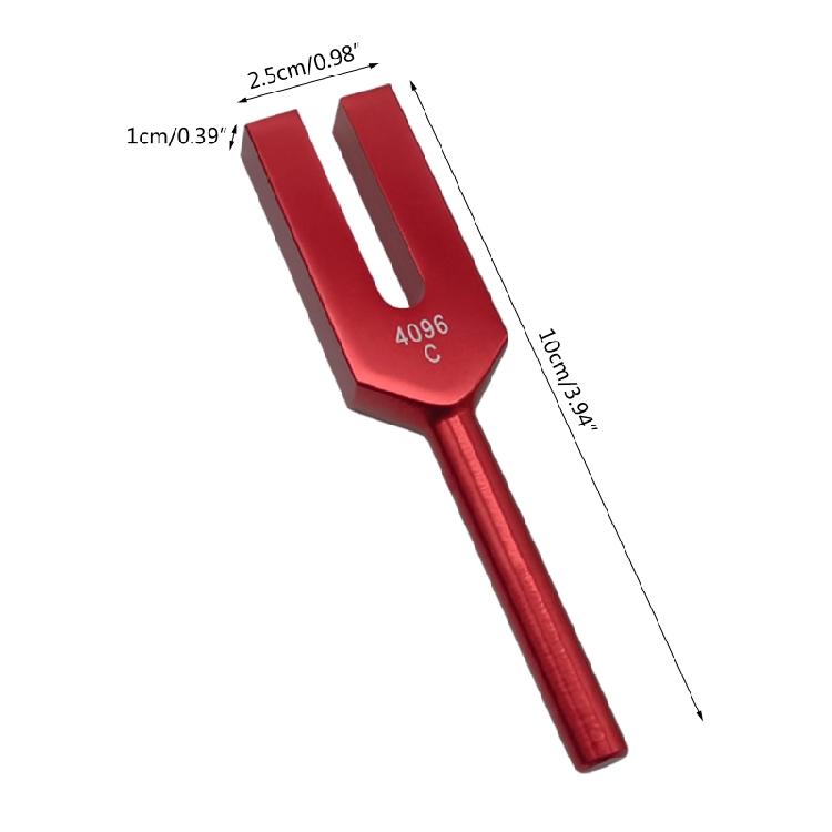 Portable Medical-Grade 4096 Hz Tuning Fork Crystal Tuning Fork for Sound Healing