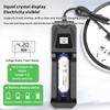 Akıllı LCD Ekranlı USB Şarj Cihazı - 18650 4.2V Li-Ion ve 1.2V Ni-MH AA/AAA Şarj Edilebilir Piller İçin 1/2/4 Yuvalı