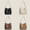 Stylish Large Capacity Pu Bucket Bag With Soft Texture Perfect For Everyday Use
