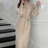 2025 Autumn/Winter French-Style Long Knitted Sweater with Coat for Women