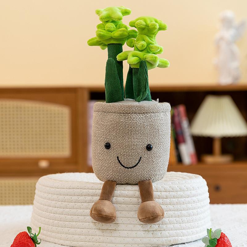 Tulip Plush Doll With Ultrasoft Short Plush For Gift Kids Dorm Room Decor