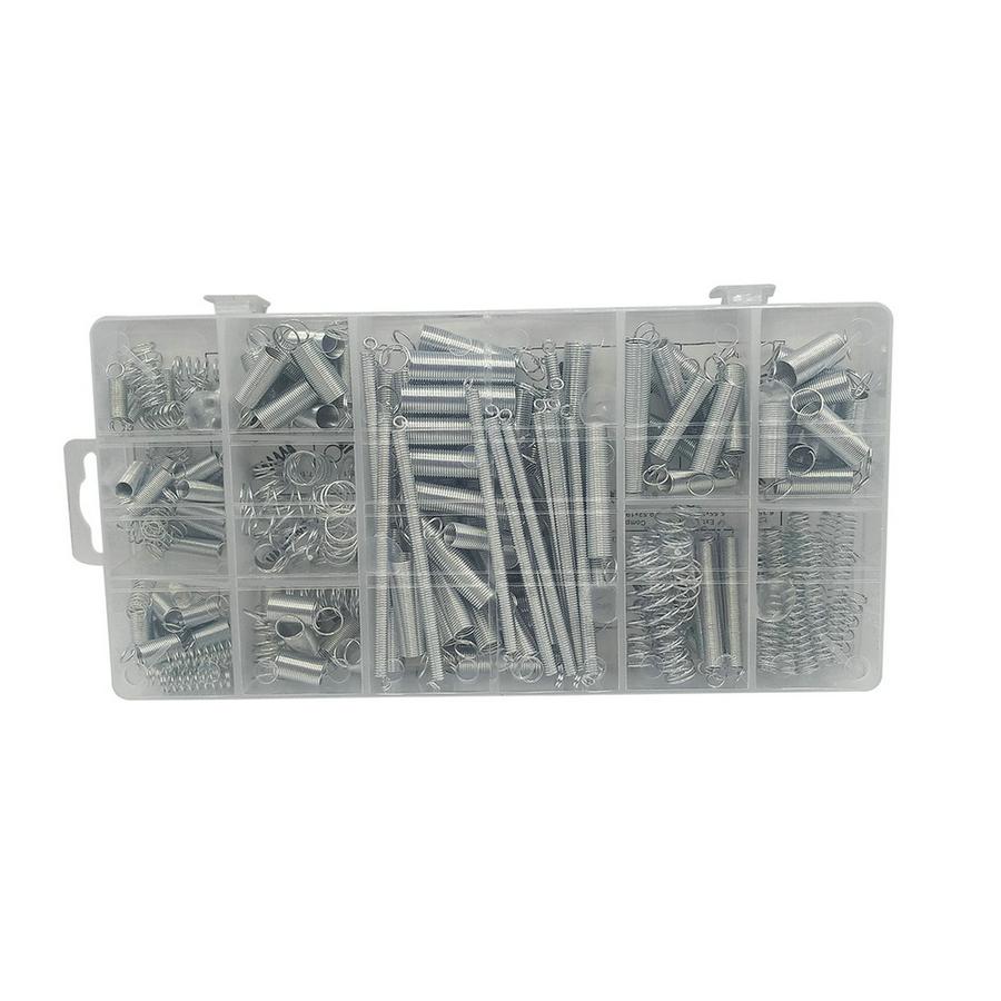 200PCS Spring Assortment Set With Box Compression Extension Springs For Repairs Coil Spring Tension Spring Pressure Kit 20 Sizes