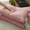 Luxury Silk & Cotton Neck Support Pillow Pair for Home Use