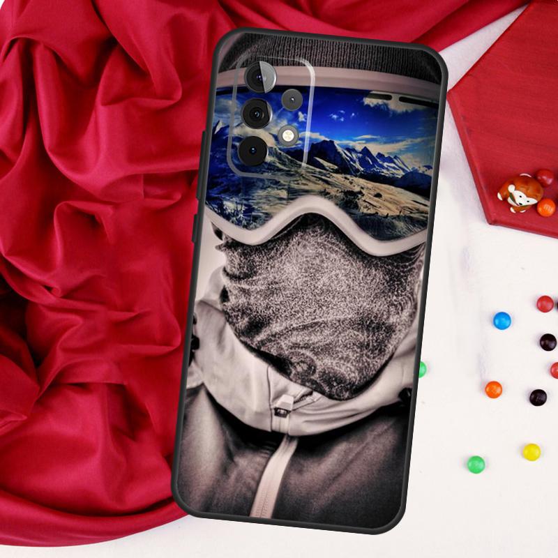 Cool Sports Snowboarding For Samsung Galaxy A15 A55 A53 A33 A35 A22 A32 A52 A54 A34 A14 A56 A36 A26 A16 A05 A06 Case