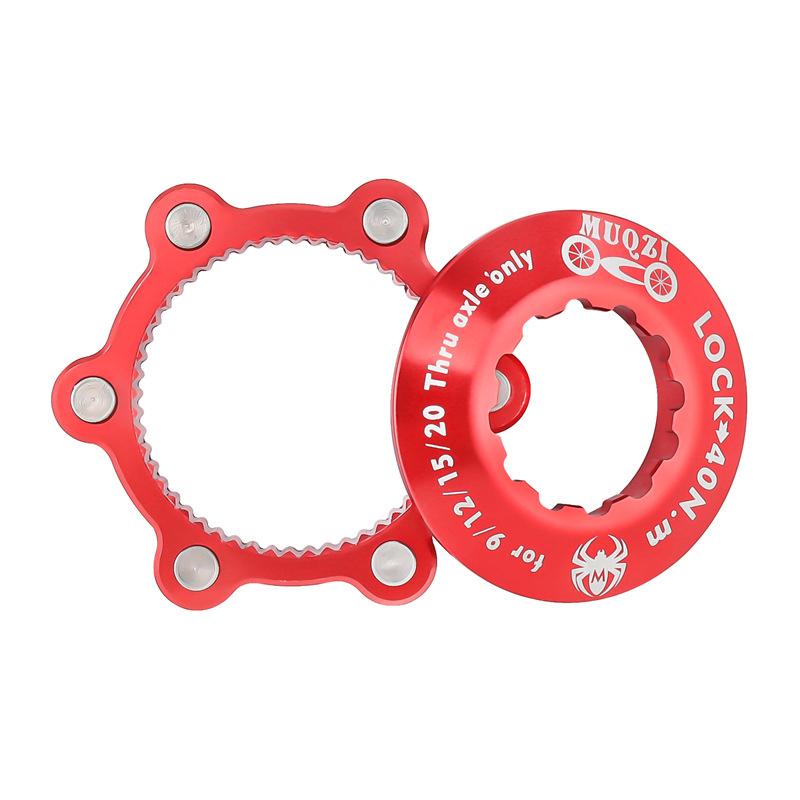 

Bike Centerlock To 6-Hole Adapter Mountain Bike Hub Center Lock Conversion 6 Bolt Disc Brake Rotor Cycling Accessoires
