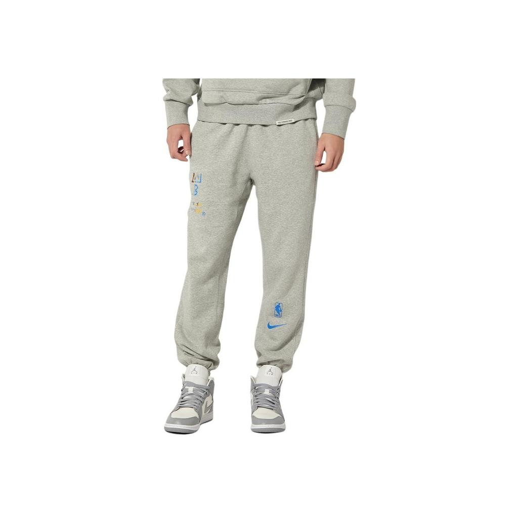 Nike Fleece-Lined Warm Windproof Cuffed Jogging Pants Men Bottoms Gray DR2411-063