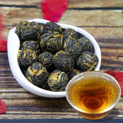 2023 Red Tea Yunnan Black Tea Ancient Trees Dian Hong Golden Pearl Dianhong 100g