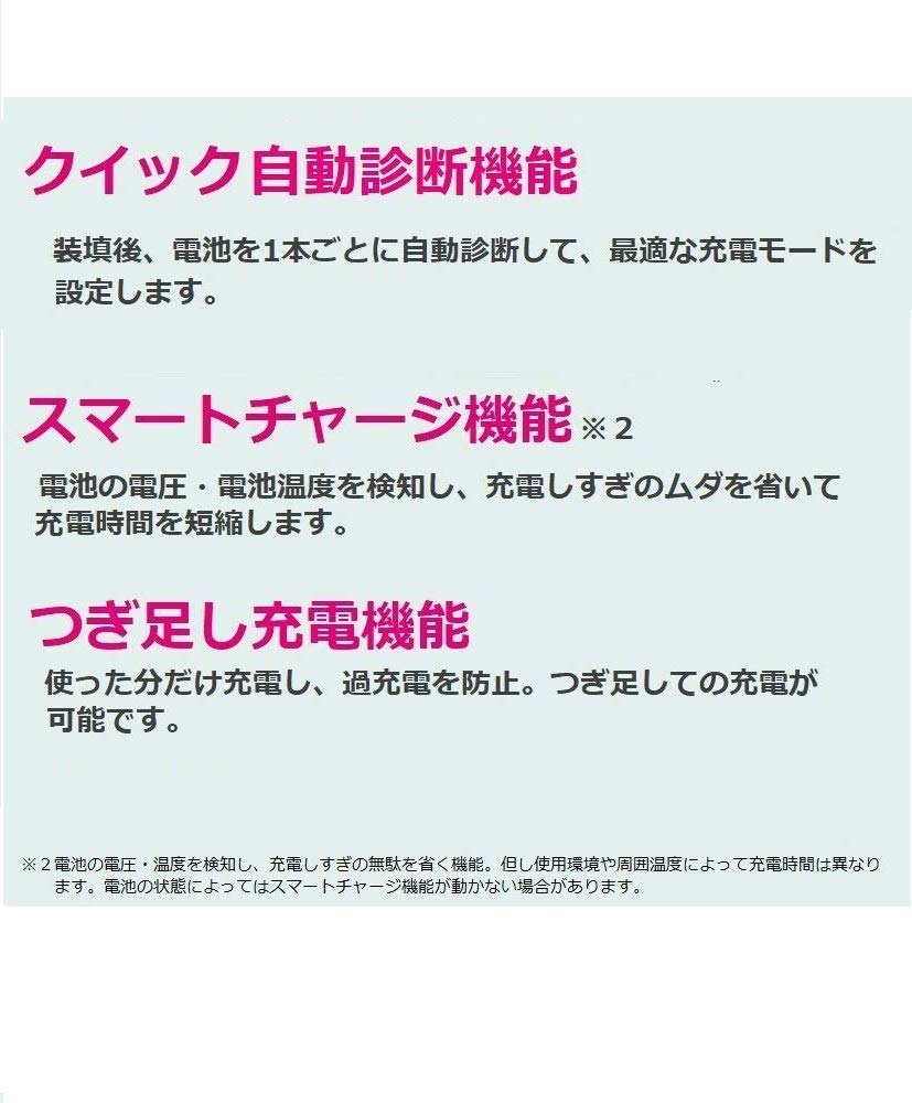 Panasonic Panasonic Charger Black AA/AAA BQ-CC71AM-K