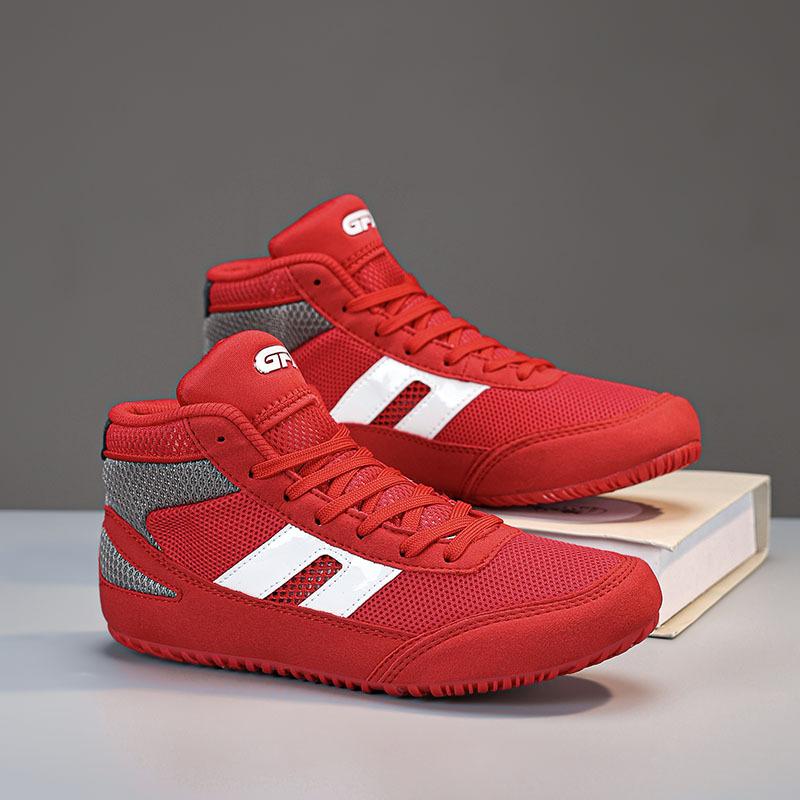 Mode Qualität Wrestling Schuhe für Herren Mesh Trainingsschuhe Damen Sneaker für Kinder Schuhe Herren Stiefel Atmungsaktiv Damen Stiefel Sneaker