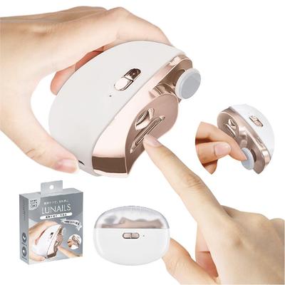 Nový bezpečný elektrický zastřihovač nehtů Exagora a LED světlo na nehty Zabraňuje zarůstání Obsahuje péči o nehty Automatické leštění nehtů Automatické odstraňování kůžičky Tichý Snadný