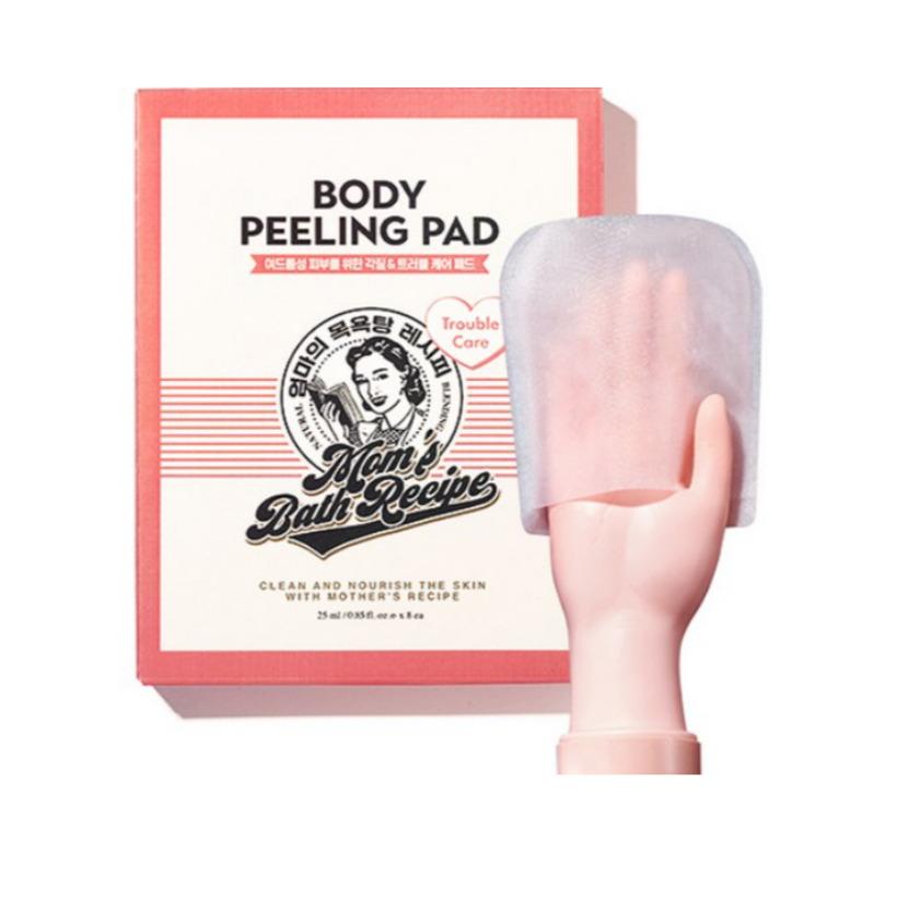 Mon's Bath Recipe Body Peeling Pad Trouble Care 25ml 8ea Korea Beauty