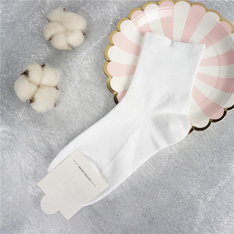 Female Autumn and Winter Cotton Loose Mouth Old People Do Not Choke Socks