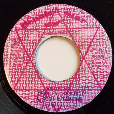 7inch Record CHARLIE CHAPLIN ANDREW TOSH THE Rastafari NONE Dennis Star Int 1990 Jamaica Reggae Ska Dub Used