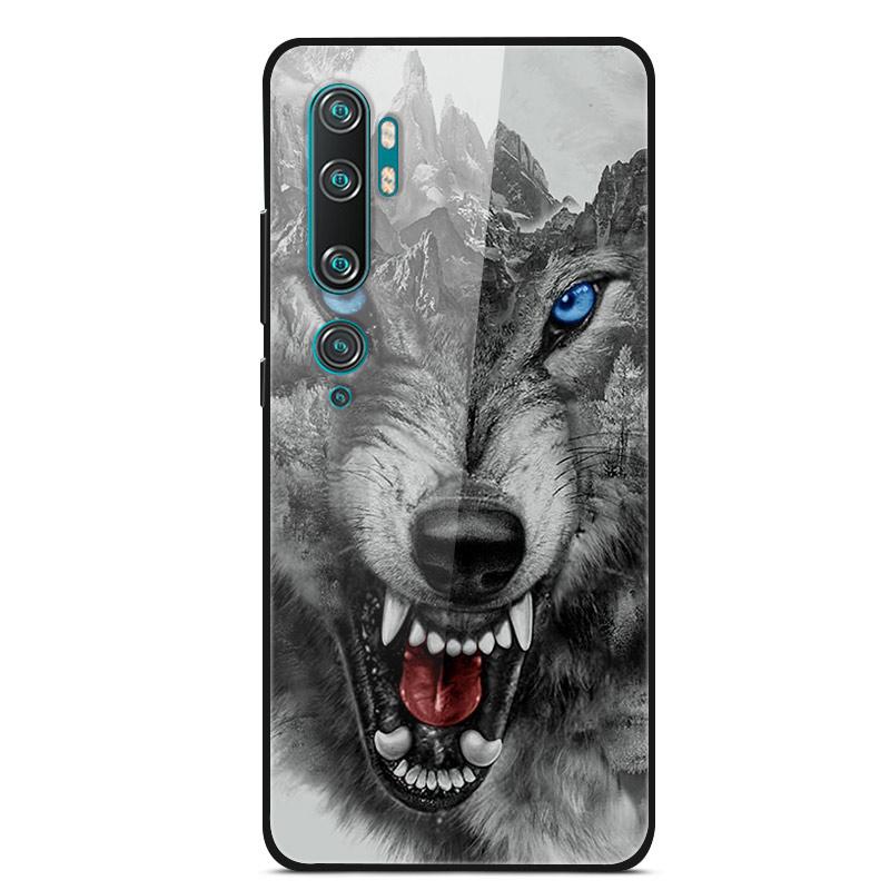 Luxury Cover Case for Xiaomi Mi Note 10 Pro Tempered Glass Cover Silicone Phone Case for Xiaomi Redmi Note 10Pro 10 Pro Cases