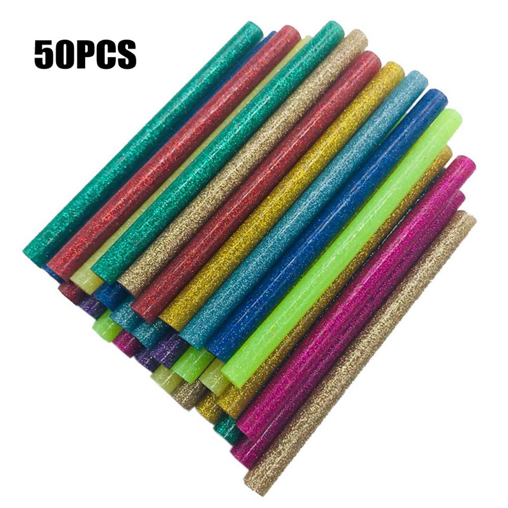 Crafters Choice Colored Hot Melt Glue Set of 50 Size 7x100mm Non Toxic