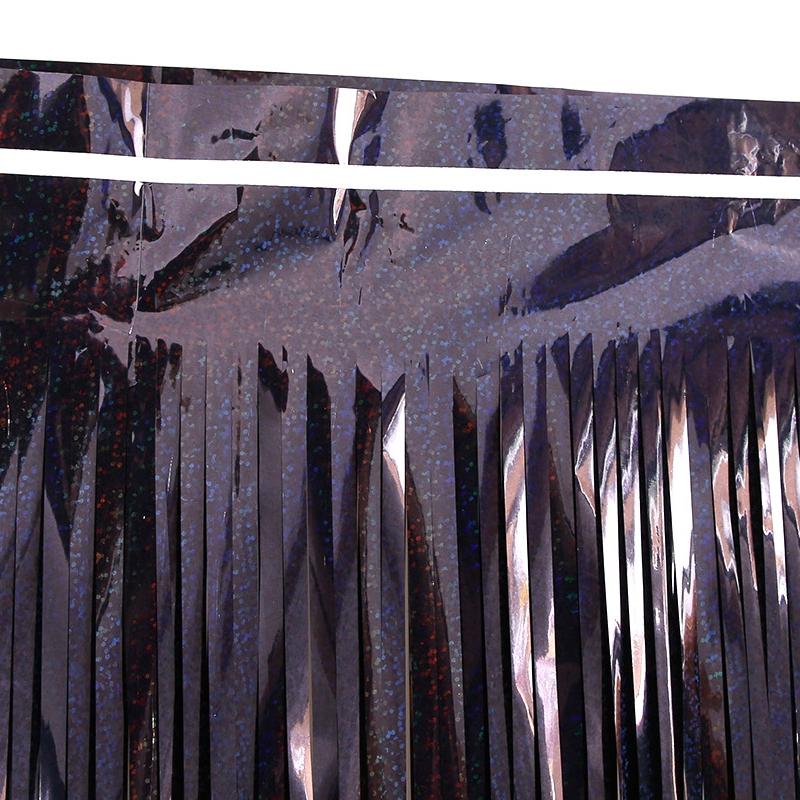 Backdrop Curtains Dot Metallic Foil Tinsel Fringe Curtain Wedding Birthday Party Photography Background Decorations
