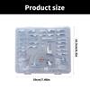 32pcs Comprehensive Sewing Presser Foot Set for Home Machines Sewing Tool Collection Embroidery and Quilting Accessories