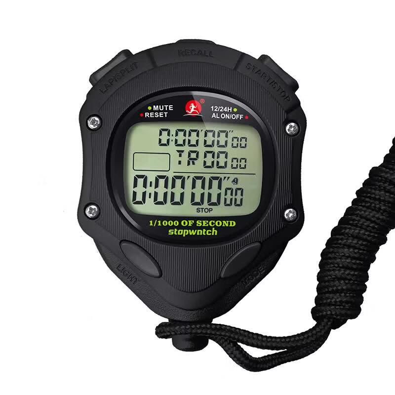 Pursun Luminous Sports Stopwatch with Alarm