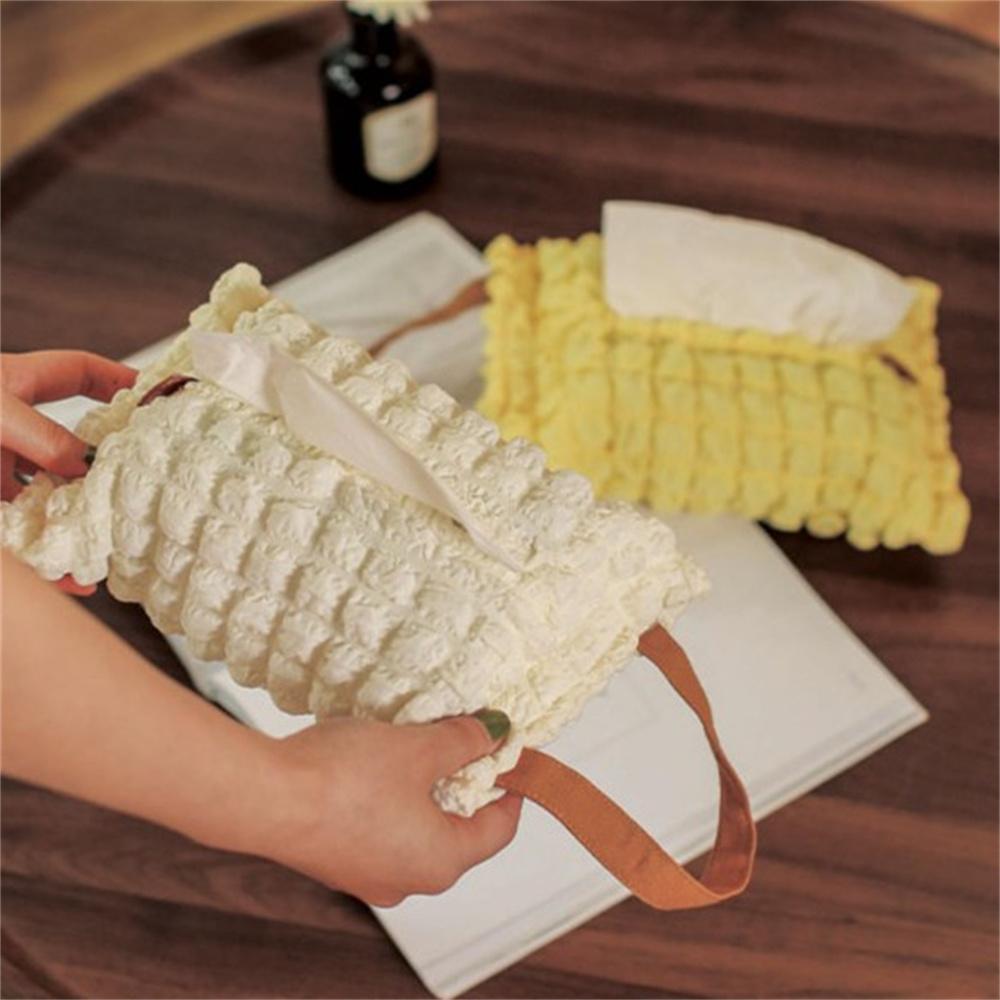 Portable Tissue Box Creative Home Office Car Hanging Paper Napkin Tissue Box Tissue Holder Car Tissue Bag Paper Stoarge Bag