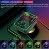 Bluetooth 5.0 FM Transmitter Car Kit Adapter Hands-Free LED Display And Charger PD Fast Player Modulator Auto With Mp3 Fm V9W6