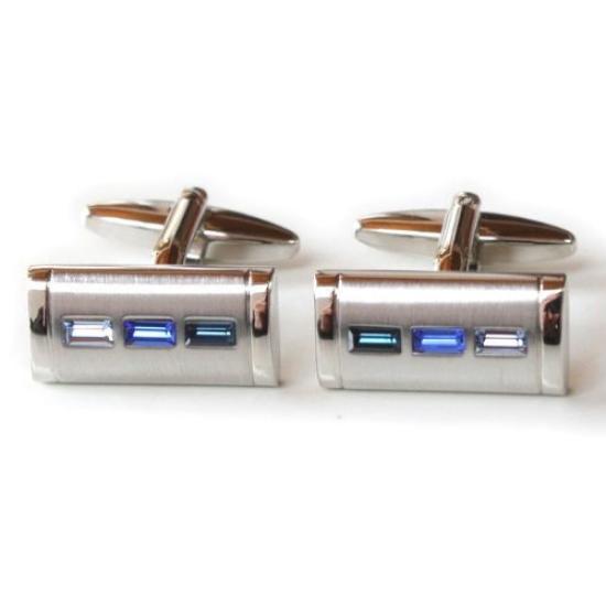 

Мастерская запонок Kamakura Cufflinks Blue Gradient Cufflinks ed074 (Запонки)