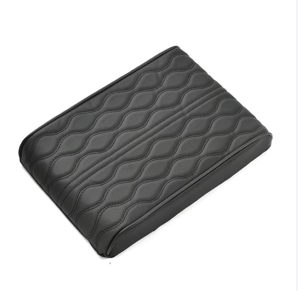 Universal Memory Foam Leather Car Armrest Pad - Heightening Central Cover Pillow
