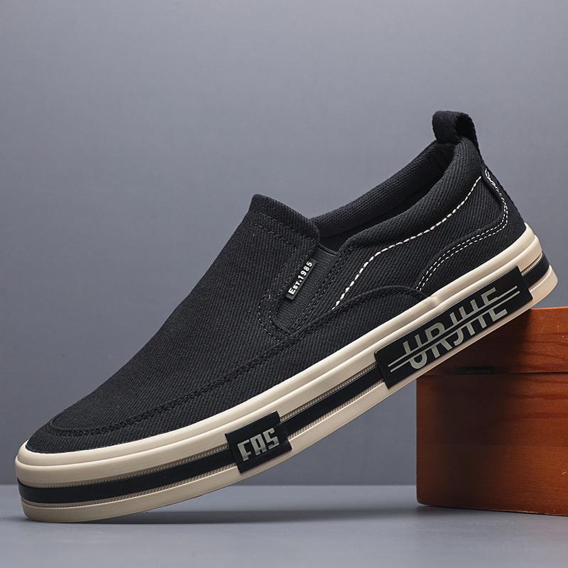 Fashion 2025 Men Canvas Shoes Fashion Sneakers Comfortable Flats Outdoor Male Sport Shoes Breathable Spring Summer Shoes SS25805