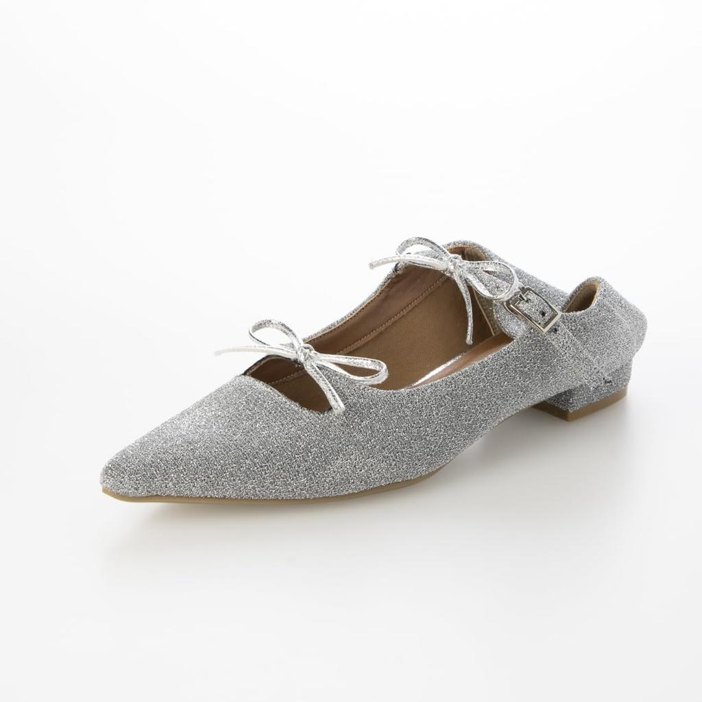 [EVOL] Double Ribbon Soft Pointed Pumps