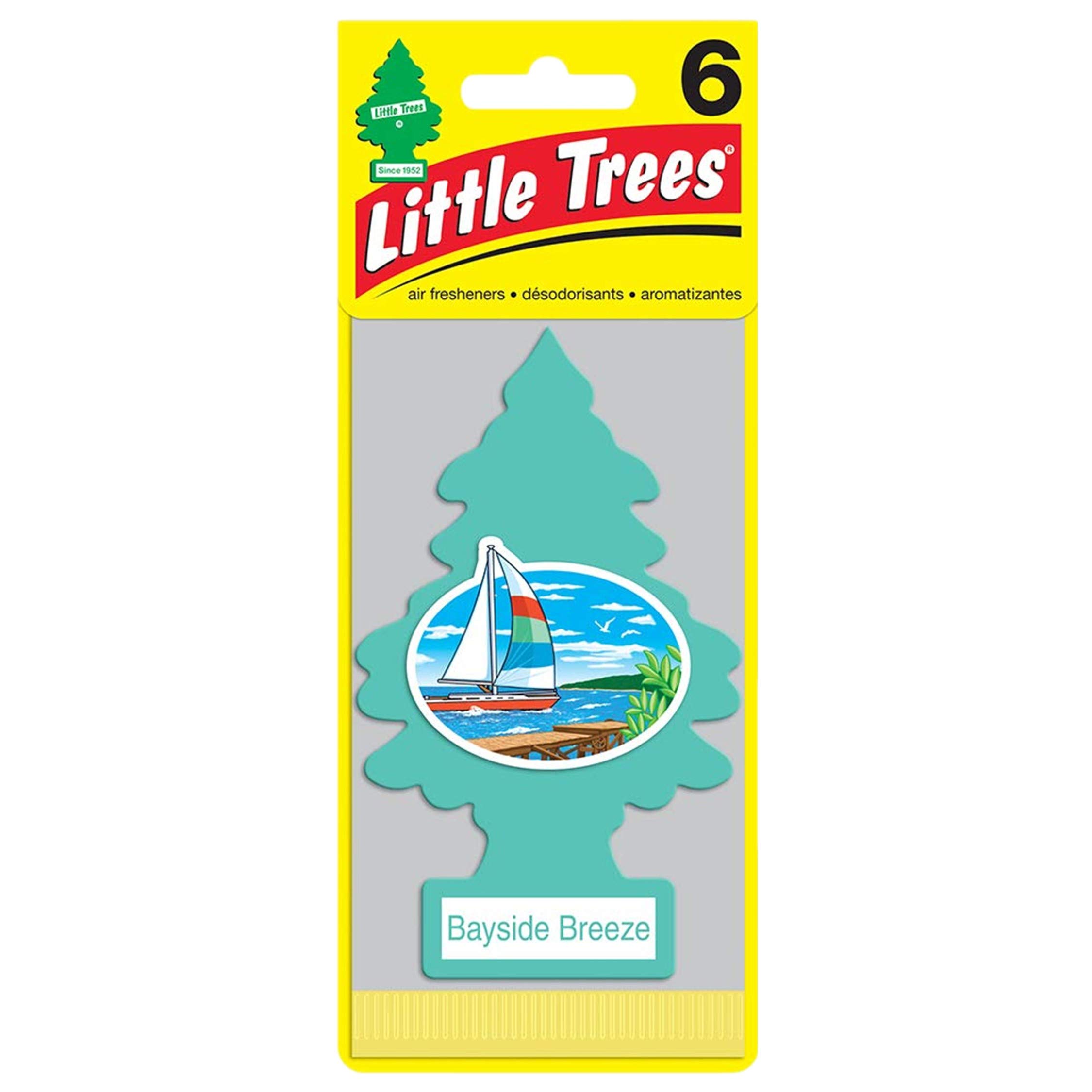 

Little Tree Bayside Breeze 6 шт., Выгодный набор из 6 штук! LittleTree , Bayside Breeze Набор из 6 синий