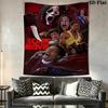 Scary Movie Poster Tapestry Tapestry Fashion Print Background Cloth Background Cloth Home Decor Work Of Art