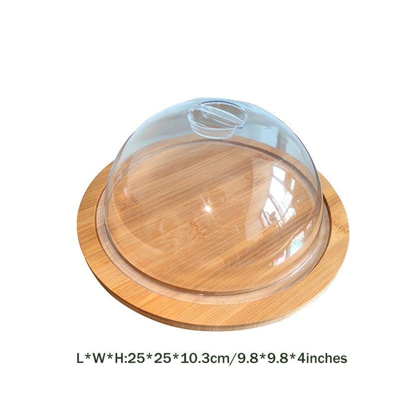 

Бамбуковая коробка для масла Поднос для масла Коробка для хранения торта и сыра