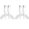 Travel Friendly Easy To Carry Universal High Speed USB C Charging Cable 2Pieces 60W Power Delivery Suitable for S22/S21