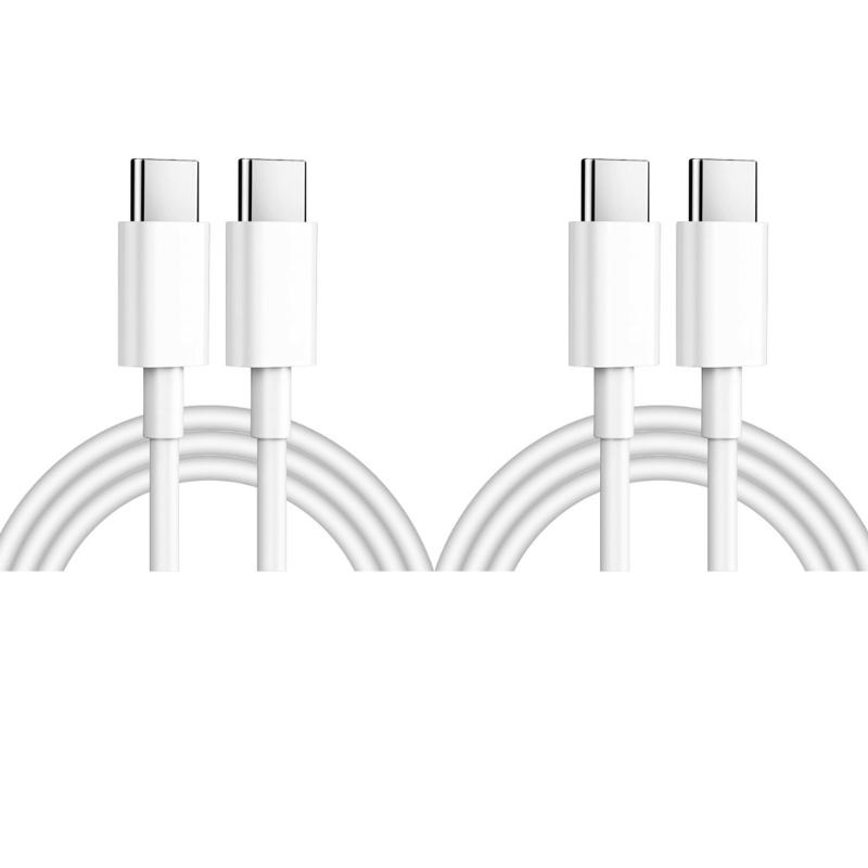 Travel Friendly Easy To Carry Universal High Speed USB C Charging Cable 2Pieces 60W Power Delivery Suitable for S22/S21
